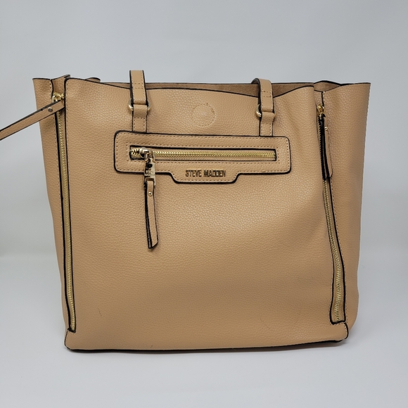 Steve Madden Bags Steve Madden Bterra Tote Bag Saddle Beige Tan